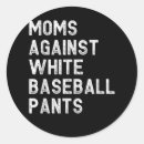 Search for funny baseball stickers Mom