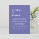 Search for periwinkle blue wedding invitations Minimalist