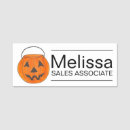 Search for pumpkin name tags Orange
