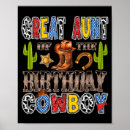 Search for cowboy birthday posters Western