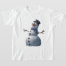 Search for snowman kids tshirts Smile