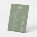 Search for spa salon price lists Sage green