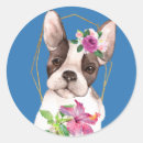 Recherche de portrait de chien autocollants Illustration