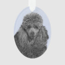 Search for black poodle ornaments Dog