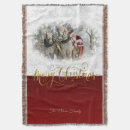 Search for christmas santa sleigh blankets Snow