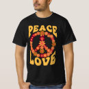 Recherche de peace sign tshirts Les années 70