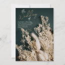 Search for dried floral rustic wedding invitations Boho bohemian