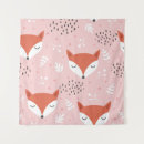 Search for cute cartoon fox art Pattern