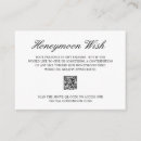 Search for honeymoon fund enclosure cards Qr code