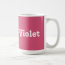 Recherche de violettes tasses Rose