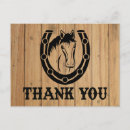 Recherche de western thank you cards Bois