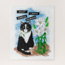 Recherche de chat smoking puzzles Chaton