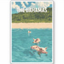 Search for caribbean flags stickers Bahamas flag