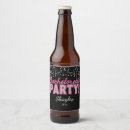 Search for bachelorette party beer labels Pink