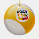 Recherche de boules de billard ornements Sports