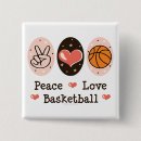 Search for love basketball buttons Coach