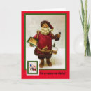 Search for not a creature was stirring holiday cards Santa
