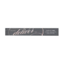 Search for grey pink return address labels Classic