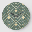 Search for art deco style clocks Modern