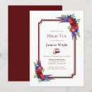 Recherche de high tea bridal shower invitations Élégant