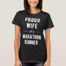 Search for runner wife tshirts Marathon
