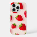 Recherche de motif de fraise iphone coques Cadeau