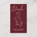 Search for maternity business cards Birth coach