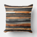 Search for rust and gray pillows Stripes