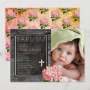 Search for chalkboard christening invitations Vintage