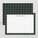 Search for buffalo note cards Plaid