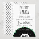 Search for baby panda invitations Pandas