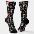 Search for black santa socks For her