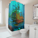 Search for deep sea shower curtains Colourful