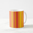 Search for orange and yellow mugs Red