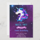 Search for unicorn thank you invitations Purple