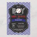 Search for baseball baby shower invitations Chalkboard