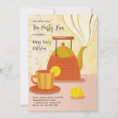 Search for adult tea party invitations Teapot