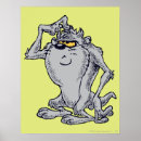 Recherche de looney tune characters posters Tasmanian devil