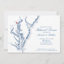 Search for boat rehearsal dinner invitations Navy blue