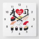 Recherche de sushi horloges Nourriture