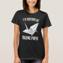 Search for paper tshirts Folding