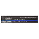 Search for detective name plates Thin blue line