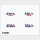 Search for state of michigan stickers Patriotic