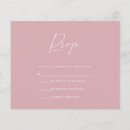 Search for pink rsvp cards Elegant