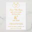 Search for gold ring wedding invitations Minimalist