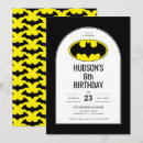 Search for batman birthday invitations Gotham city