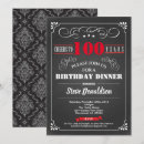 Search for red and black party invitations Anniversary