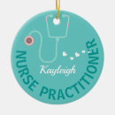 Search for nurse practitioner ornaments Stethoscope
