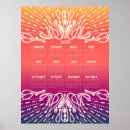 Search for abstract calendars posters Colourful