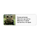 Search for mail truck return address labels Vintage